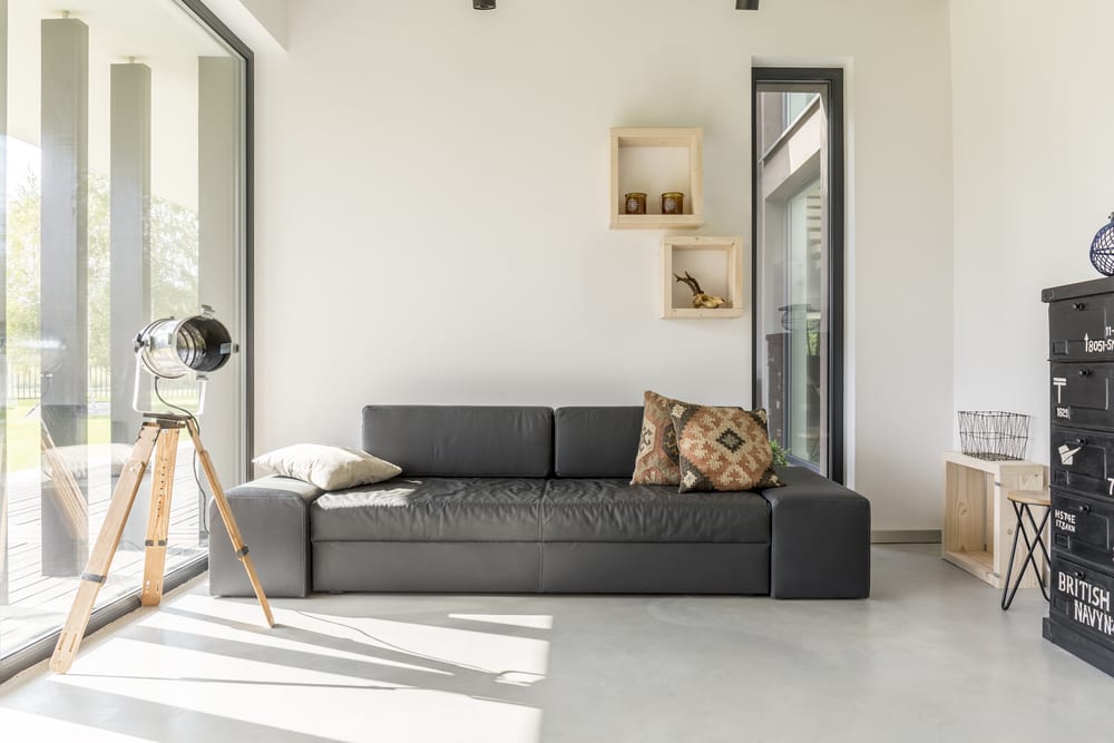 decoracao-industrial-sala-pequena-loft