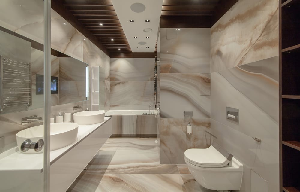 granito-na-decoracao-parede-banheiro-loft