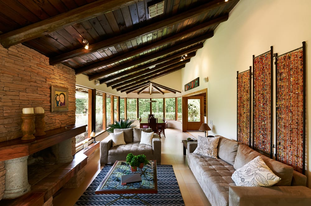 salas-decoradas-marrom-loft